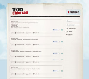 Textos D'hier Soir